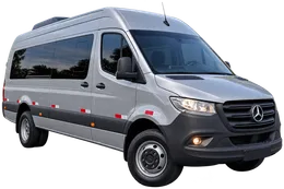 Van Mercedes-Benz Sprinter, veículo parceiro para grupos maiores